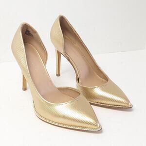 BCBGeneration Harnoy Pumps, Platino Gold, Women's 8